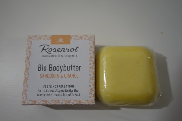 Rosenrot Bio Bodybutter Sandorn & Orange 70g