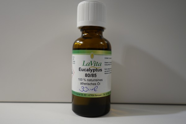 LaVita Eucalyptus 80/85 100% naturreines ätherisches Öl 30ml