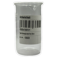 Tegler Becherglas hohe Form 100ml Tegler Becherglas hohe Form 100ml
