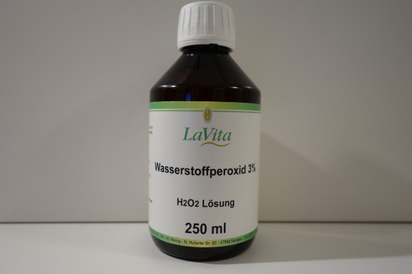 Wasserstoffperoxid 3% - H2o2 Lösung 250ml LaVita
