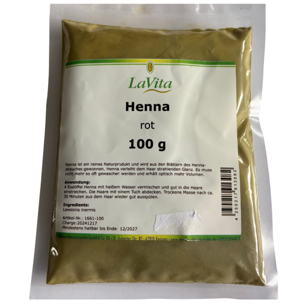 LaVita Henna Pulver rot 100g I 250g I 500g