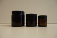 Braunglas Salbentiegel / Cremetiegel LaVita 30 ml I 60 ml I 120ml Braunglas Salbentiegel / Cremetiegel LaVita 30 ml I 60 ml I 120ml