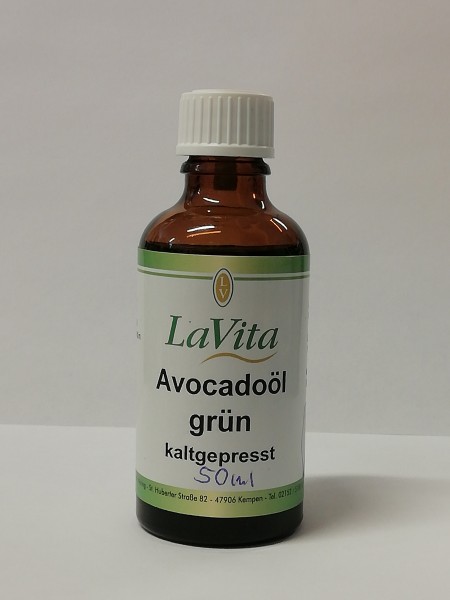 LaVita Avocadoöl grün, kaltgepresst 50ml