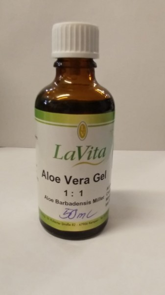 LaVita Aloe Vera Gel 1:1 Barbadensis Miller 50ml I 100ml I 250ml