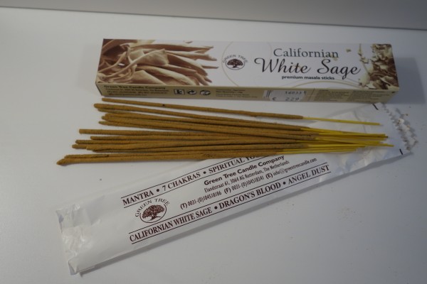 Californian White Sage premium masala Räuchersticks 15g