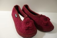 bacinas Hausschuhe - Hausballerina aus gewalkter Schafwolle orchidee 37 - 41 bacinas Hausschuhe - Hausballerina aus gewalkter Schafwolle orchidee 37 - 41