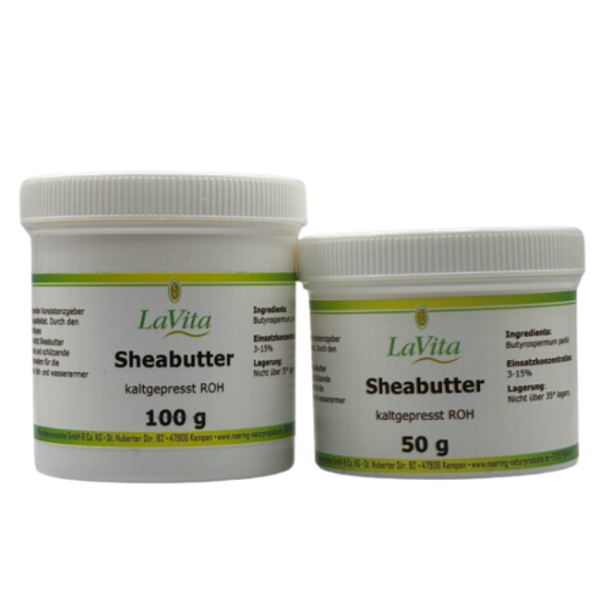 LaVita Sheabutter kaltgepresst ROH 50g I 100g
