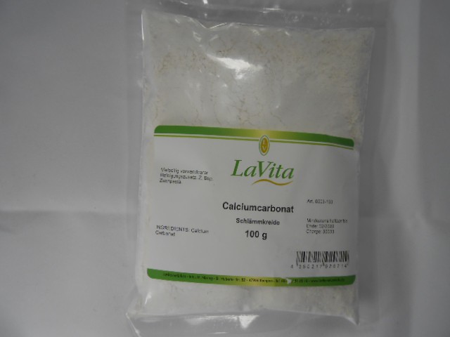 LaVita Calciumcarbonat/Schlämmkreide 100g