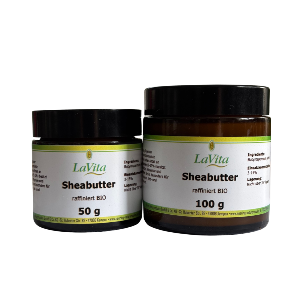 LaVita Sheabutter Bio raffiniert 50g