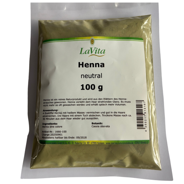LaVita Henna Pulver neutral 100g I 250g I 500g