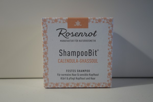 Rosenrot ShampooBit Calendula Ghassoul 60g