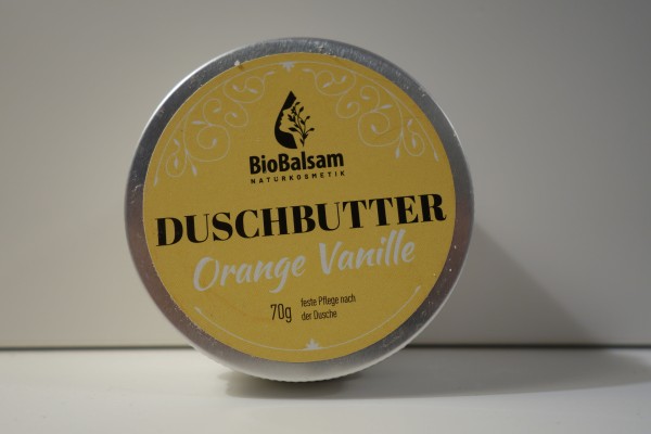 BioBalsam Duschbutter Orange Vanille 70g