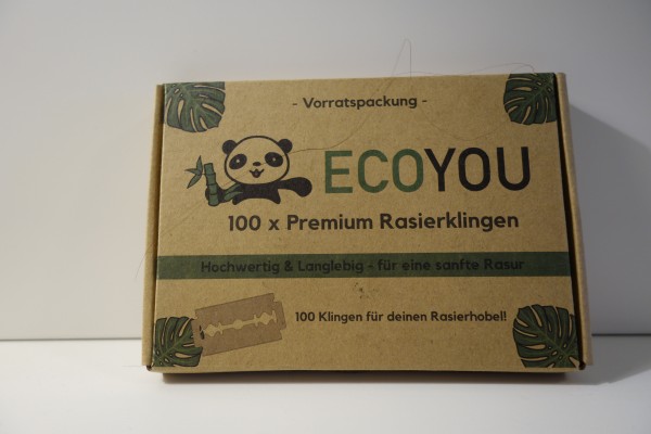 ECOYOU Premium Rasierklingen 100Stck.