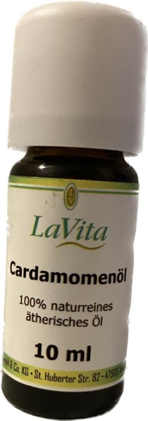 LaVita Cardamomenöl 100% naturreines ätherisches Öl 10ml