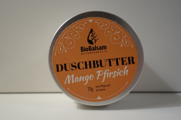 BioBalsam Duschbutter Mango Pfirsich 70g