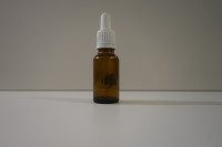 Braunglasflasche mit Pipettenverschluß 20ml Braunglasflasche mit Pipettenverschluß 20ml