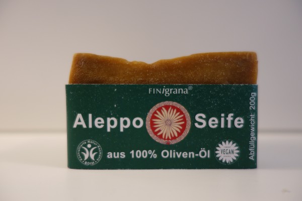 FINingrana Aleppo Seife 100% Olivenöl