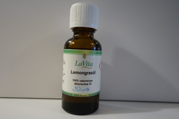 LaVita Lemongrasöl 100% naturreines ätherisches Öl 30ml