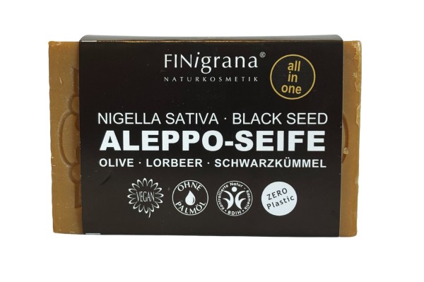 FINingrana® Aleppo Seife Nigella Sativa 100g